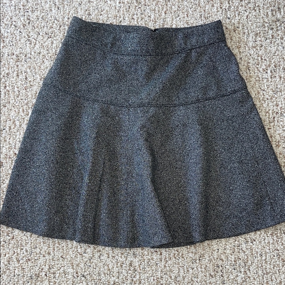 Banana Republic Gray Tweed Skirt